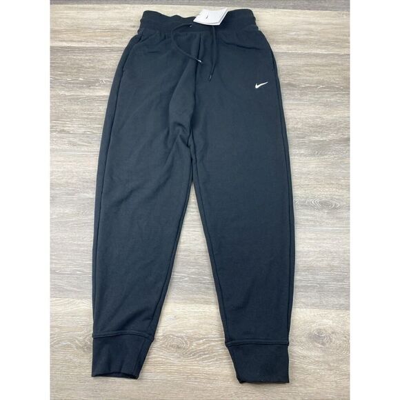 Nike Dri-FIT One Joggers Pants Women's High Rise 7/8 FB5436-010- Black-Small - Picture 1 of 9